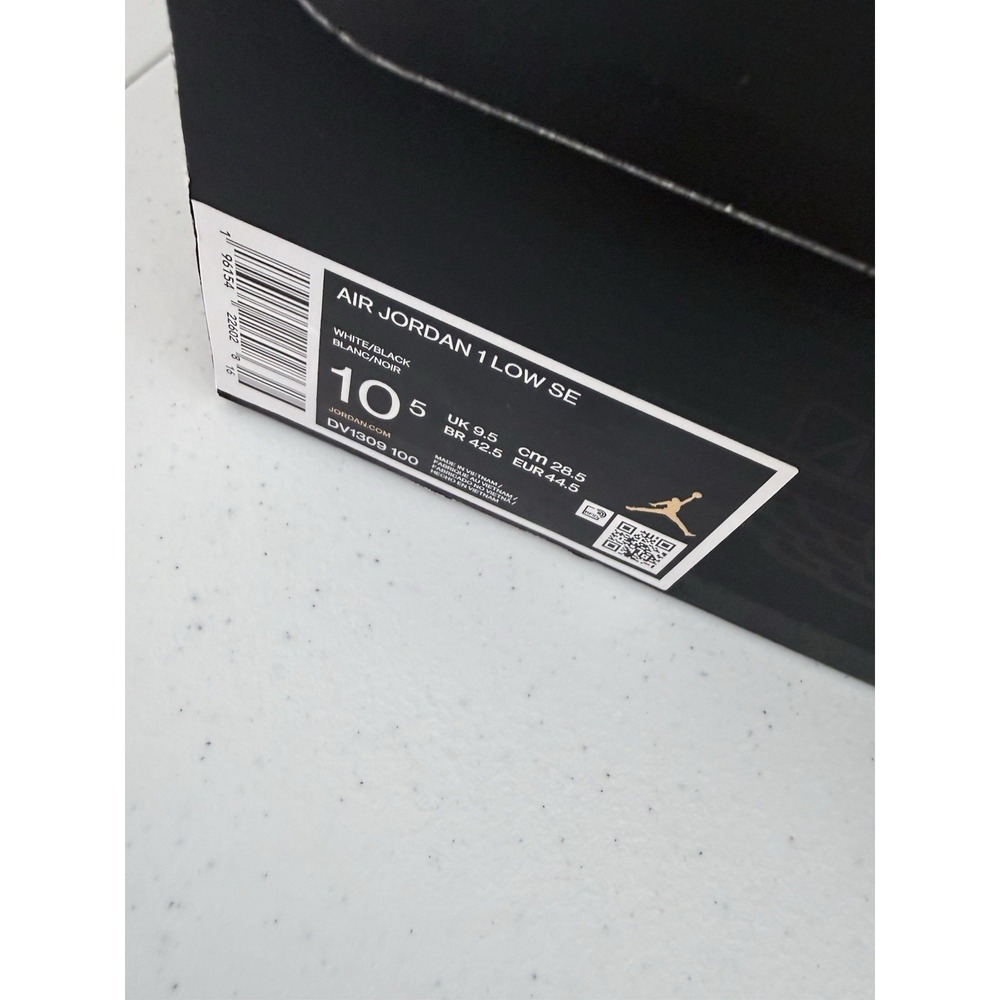 Jordan 1 Low SE Concord Sneakers Size 10.5 - Picture 9 of 10